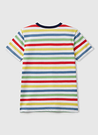 Benetton Baskılı Çok Renkli Erkek Çocuk T-Shirt 3FHXC10MW