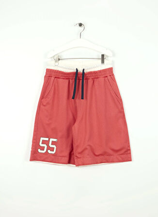 Benetton Normal Bel Oversized Kırmızı Erkek Çocuk Şort 3FJGC903C