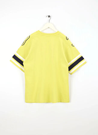 Benetton Baskılı Sarı Erkek Çocuk T-Shirt 3MI5C10OA