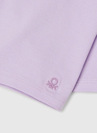 Benetton Lila Kız Çocuk Tayt 3MT1C901D