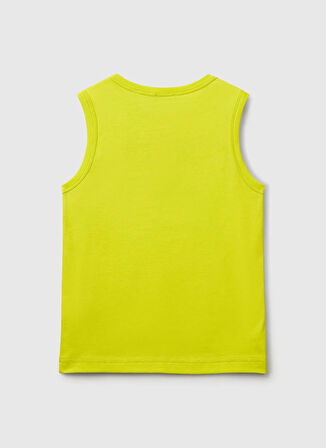 Benetton Baskılı Sarı Erkek Çocuk Atlet 3I1XCH01W
