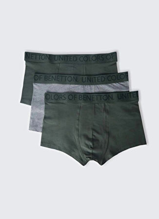 Benetton Antrasit Erkek Boxer 624A3OP82X00Y1D1M