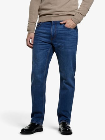 Pamuk Karışımlı Regular Fit Denim Pantolon Erkek Yeşil Pantolon - 325A4MCPSE02I