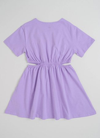 United Colors of Benetton Mor Kız Çocuk Elbise 35RYCV01A