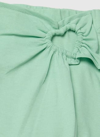 United Colors of Benetton Yeşil Kız Çocuk Şort Etek 35RYC903W