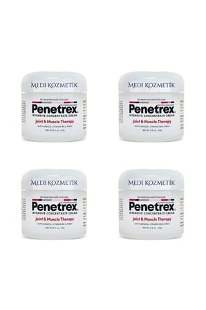 Penetrex Cilt Bakım Kremi 57 gr Arnica Vitamin B6 MSM İçeren Kozmetik Bakım Ürünü x4