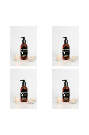 Playboy Çilek Aromalı Vücut Masaj Yağı 120 ML x4