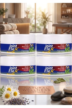 Joint Flex Vücut Masaj ve Bakım Kremi 50 ML x4