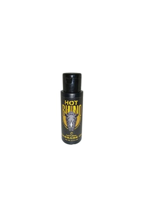 Hot Rhino Doğal Vücut Masaj Yağı 60 ml
