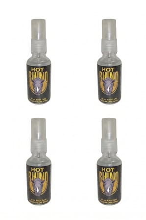 Hot Rhino Body Care Sprey 30 ml Kişisel Bakım Kozmetik Sprey Unisex x2
