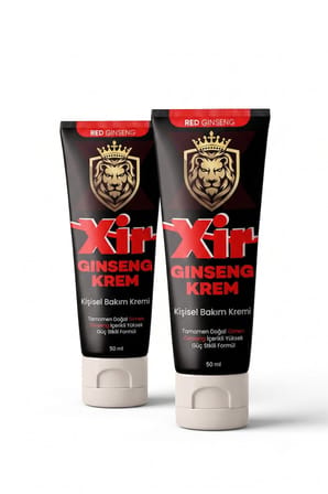 Xir Red Ginseng Kişisel Bakım Kremi 50 ml Body Care Cream Kozmetik Bakım Ürünü