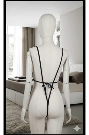 Leopar Desenli Derin V Yaka Sırtı Açık Kadın Body 2123