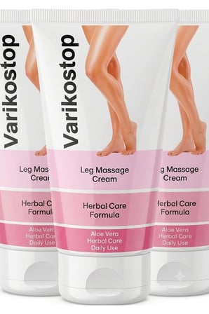 Varikostop Bacak Masaj ve Bakım Kremi 50 ML x3
