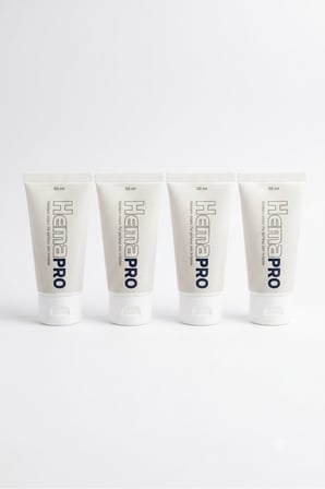 HemaPRO Kenevir Tohumu Özlü Vücut Bakım Kremi 50 ml Nemlendirici Cilt Bakım Kremi x4