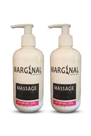 Marginal Jasmine Vücut Masaj Jeli 250 ml Günlük Kişisel Bakım Masaj Jeli x2
