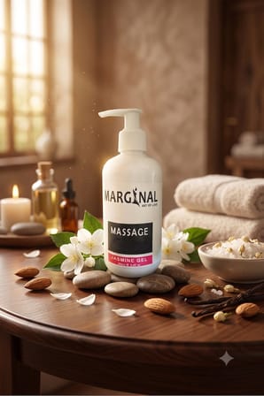 Marginal Jasmine Vücut Masaj Jeli 250 ml Günlük Kişisel Bakım Masaj Jeli x2