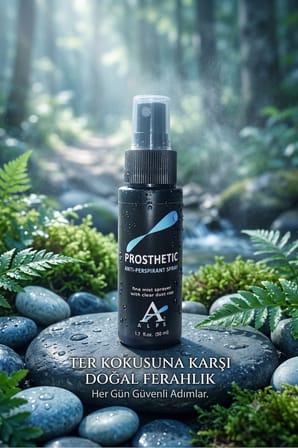 Prosthetic Anti-Perspirant Sprey 50 ml Günlük Kişisel Bakım Spreyi x2