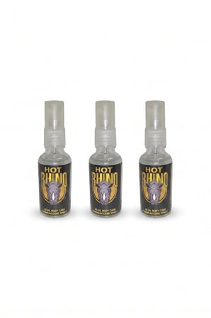 Hot Rhino Body Care Sprey 30 ml Kişisel Bakım Kozmetik Sprey Unisex x4