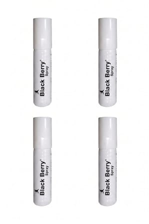 Black Berry Spray Kişisel Bakım Spreyi Pratik Kullanım Seyahat Boy Kozmetik Ürün x4