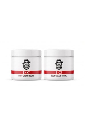 B-X7 Body Cream 100 ml Vücut Bakım Kremi Günlük Kişisel Bakım Kozmetik Ürün x2