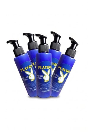 Playboy Kişisel Bakım Kremi 125 ml Body Care Cream Kozmetik Bakım Kremi Günlük Kullanım Unisex x4