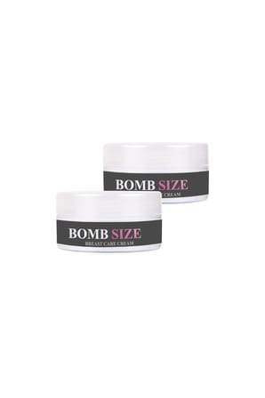 Bomb Size Breast Care Cream 2'li Set Göğüs ve Dekolte Bakım Kremi Kozmetik Bakım