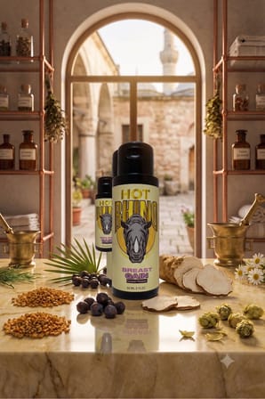 Hot Rhino Breast Gain Special Formula & Breast Gain Mini 2'li Kadın Bakım Seti 60 ML