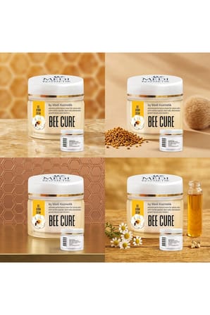 Bee Cure Arı Zehri Özlü Vücut Bakım Kremi 100 ml Yoğun Nemlendirici Cilt Bakım Kremi x3
