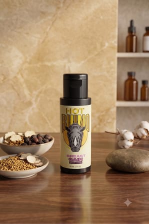 Hot Rhino Bust Care Cream 60 ml Kadın Göğüs ve Dekolte Bölgesi Body Care Cream x2