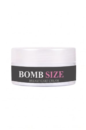 Bomb Size Breast Care Cream 100 ml Kadın Göğüs ve Dekolte Bölgesi Bakım Kremi x2