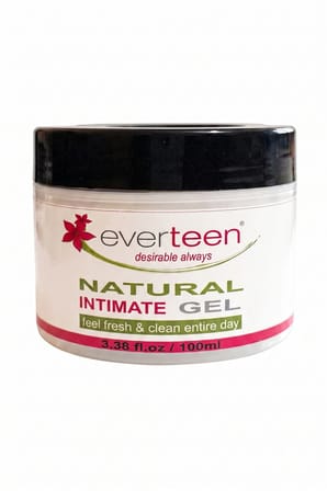 Everteen Natural Intimate Gel 100 ml Hassas Bölge Temizlik ve Bakım Jeli Günlük Kullanım