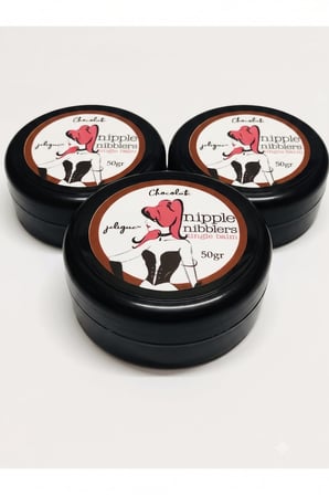 Nipple Nibbler's Chocolate Nipple Balm 50 GR Göğüs Ucu Bakım Balsamı x3