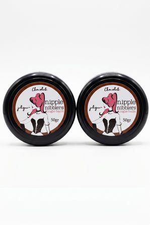Nipple Nibbler's Chocolate Nipple Balm 50 GR Göğüs Ucu Bakım Balsamı x4