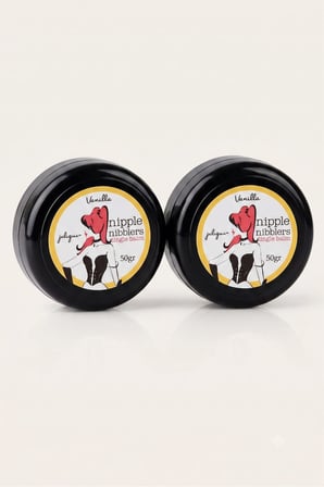 Jelique Nipple Nibblers Vanilla Tingle Balm 50 gr Vanilya Aromalı Göğüs Ucu Bakım Balsamı x4
