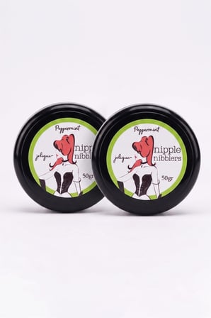 Jelique Nipple Nibblers Peppermint Tingle Balm 50 gr Nane Aromalı Göğüs Ucu Bakım Balsamı x2