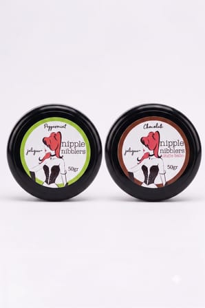 Jelique Nipple Nibblers Tingle Balm 2'li Set 50 gr Çikolata ve Nane Aromalı Göğüs Ucu Bakım Balsamı