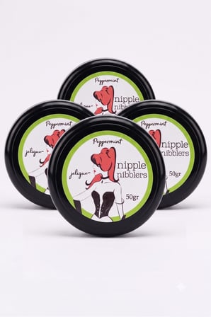 Jelique Nipple Nibblers Peppermint Tingle Balm 50 gr Nane Aromalı Göğüs Ucu Bakım Balsamı x4