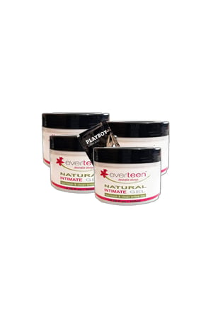 Everteen Natural Intimate Gel 100 ml 4'lü Avantaj Paketi ve Kayganlaştırıcılı Prezervatif Hediyeli