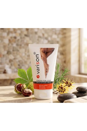 Varison 50 ML At Kestanesi Özlü Bacak Bakım Kremi 50 ml Mentollü Masaj Kremi Günlük Cilt Bakımı x3