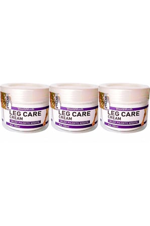 West&Month Leg Care Cream Günlük Bacak Bakım ve Masaj Kremi 100 ml x3
