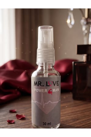 Mr. Love Power Man Kozmetik Sprey 30 ml x4