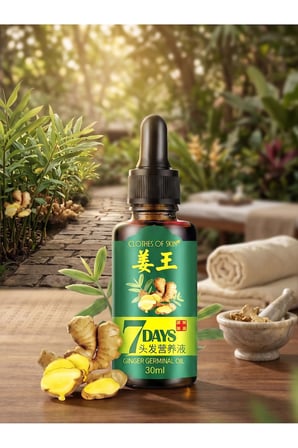 7 Days Ginger Germinal Oil 30 ml Zencefil İçerikli Saç Bakım Yağı – Besleyici Saç Serumu