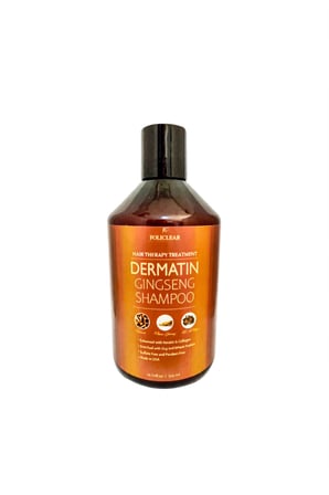 Foliclear Dermatin Ginseng Şampuan 500 ml | Ginseng, Keratin ve Kolajen İçerikli Saç Bakım Şampuanı Jel Hediye