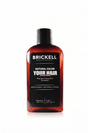 BRICKELL Natural Color Your Hair Erkek Saç Bakım Şampuanı 237 ml | Aloe Vera, E Vitamini ve Okaliptüs İçerikli Günlük Bakım