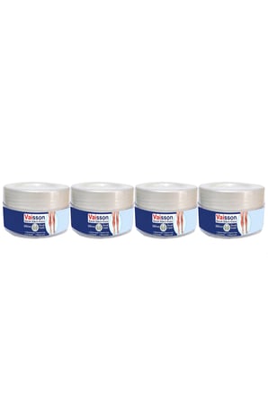 Vaisson Bitkisel Bacak Bakım Kremi 50 ml | Nemlendirici ve Ferahlatıcı Günlük Cilt Bakımı x4