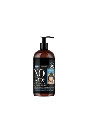 No White Man Black Shampoo 500 ml | Erkeklere Özel Siyah Saç Bakım Şampuanı