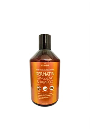 Foliclear Dermatin Ginseng Şampuan 500 ml | Ginseng, Keratin ve Kolajen İçerikli Saç Bakım Şampuanı x4
