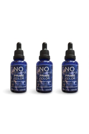 No White Hair Prime Color Aktif Pigment Saç Serumu Melanin + Keratin x3