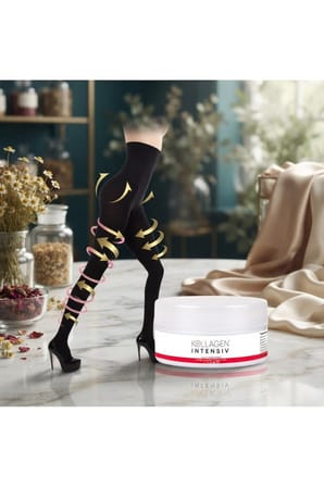 Kollagen Intensiv 50 ml Kolajen İçerikli Vücut Bakım Kremi + S-M Beden Mikro Kapsüllü Biçimlendirici Tayt