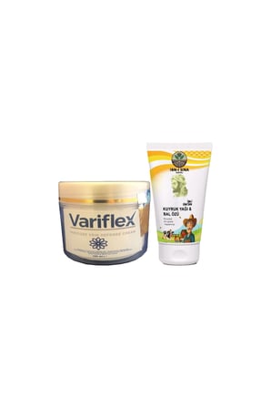 Variflex Bacak Bakım Kremi 100 ml + İbn-i Sina Kuyruk Yağı ve Bal Özlü Krem 50 ml 2'li Set